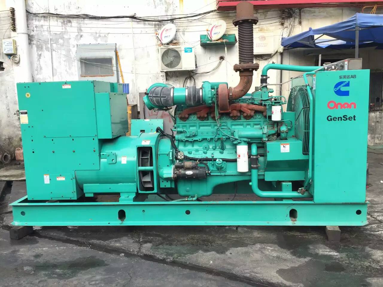 乌拉特后租赁发电机-柴油发电机不正常冒烟的原因